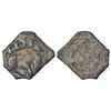 Image 1 : Ancient India: Ancient Saketa, Ayodhya, 'bull'-type coin of Dhanadeva, not listed in PAIC, 1.61g.