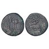 Image 1 : Ancient India: Ancient Saketa region - Ayodhya, copper coin of Vijayamitra, PAIC 1059, 1.97g.