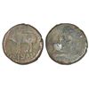 Image 1 : Ancient India: Ancient Saketa region - Ayodhya, copper coin of Ayumitra, PAIC 1064, 6.90g.