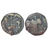 Image 1 : Ancient India: Kaushambi (Vasta) - alloyed copper coin Agnimitra, similar to PAIC 1150, 1.95g.