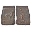 Image 1 : Ancient India: Indo-Greeks - copper unit of Agathocles (c.195-185 BC), BN serie 10, 11.31g.
