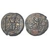 Image 1 : Ancient India: Panchala, alloyed copper fractional unit of Agnimitra, not in PAIC, 12.51g.