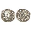 Image 1 : Ancient India: Satavahanas - silver portrait drachm, Vasithiputa Siri Pulumavi, PAIC 2750, 2.36g.
