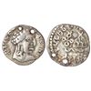 Image 1 : Ancient India: Satavahanas - silver portrait drachm, Vasithiputa Siri Pulumavi, PAIC 2750, 2.06g.