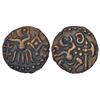 Image 1 : Medieval India: Venad Chera Kingdom of Kerala, copper cash, MCSI-II 453-454, 4.06g.
