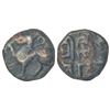 Image 1 : Medieval India: Yadavas of Devagiri - silver dramma of Singhana Deva, MCSI p. 140, 0.63g.