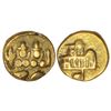 Image 1 : Medieval India: Vijayanagara Empire, Tuluva dynasty, gold fanam of Sadasiva Raya, 0.32g,