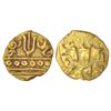 Image 1 : Medieval India: Vijayanagara Empire - Kings of Chandragiri/Penukonda, gold fanam, 0.33g.