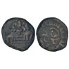 Image 1 : Medieval India: Nayakas of Madurai - copper cash struck in the name of 'Shri Veera', 2.43g.