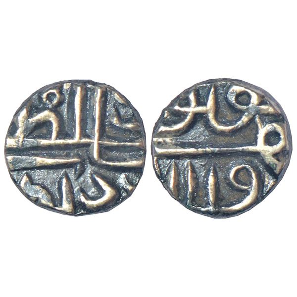 Sultanates: Gujarat, Mahmud Shah III bin Latif, silver ¼ tanka of 64-ratti standard, not in G&G