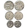 Image 1 : Mughals: Akbar, silver set of 3 coins, Lahore mint, KM 58.2, 2.67g. (3 coins).