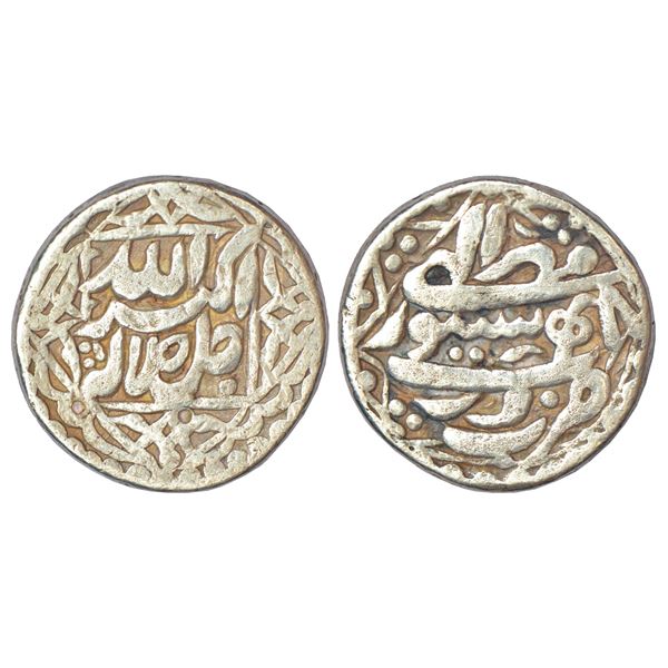 Mughals: Akbar (1556-1605 AD), silver rupee, 11.04g, Sitpur mint, Mihr 48, 'Darb', KM 94.4.