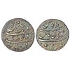 Image 1 : Mughals: Aurangzeb, silver rupee, Burhanpur mint (fully visible), AH 1103/RY 35, KM 300.24, 11.50g.