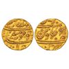 Image 1 : Mughals: Aurangzeb, gold mohur, Mihr Muneer, Sira mint, AH 1114/RY 4X, hitherto unique, 10.91g.