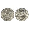 Image 1 : Mughals: Aurangzeb silver rupee, Ujjain mint, AH year erroneously inscribed as 10100, KM 300.92