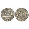 Image 1 : Mughals: Shah Jahan III, silver ½ rupee, Surat mint (off flan), AH 1176/RY Ahd, mismatch date, 5.69g