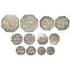 Image 1 : Independent Kingdoms: Assam, Gaurinath Simha (1780-1795 AD), silver set of 6 coins