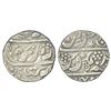 Image 1 : Independent Kingdoms: Maratha Confederacy, silver rupee, Kolhapur Chhatrapatis, Chikodi mint, 11.21g