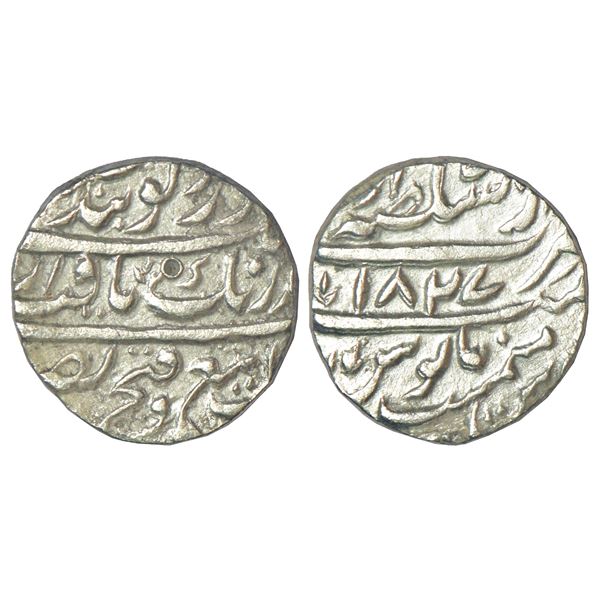 Independent Kingdoms: Sikh Empire, silver rupee, Lahore, VS 1827, Herrli 08.03.04, 11.07g.