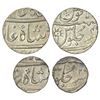 Image 1 : Independent Kingdoms: Nawab of Surat, silver rupee and ½ rupee, Surat mint, Shah Alam II, RY 45