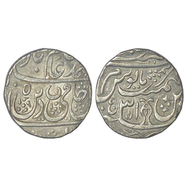 Princely States: Awadh, Asaf ud-Daula, Najibabad mint, AH (12)05/RY 31, M&D 4.168, 10.92g.