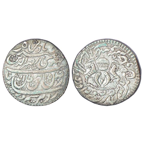 Princely States: Awadh, Nasir ud-Din Haidar, silver rupee, Lakhnau mint, AH 1250/RY 8, 11.10g.