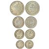 Image 1 : Princely States: Baroda, Sayaji Rao III (1875-1938 AD), silver set of 4 coins. (4 coins)
