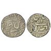 Image 1 : Princely States: Gwalior, Jankoji Rao, silver rupee, Isagarh mint, Devanagari 'Ja’, KM 93, 10.51g.