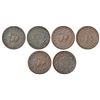 Image 1 : Princely States: Indore, Shivaji Rao (1886-1903 AD), copper set of 3 coins.