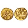 Image 1 : Princely States: Mysore, Krishnaraja Wodeyar (1799-1868 AD), gold pagoda, KM C210, 3.42g.