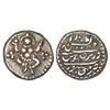 Image 1 : Princely States: Mysore, Krishnaraja Wodeyar, silver ¼ rupee, Mysore, AH 1248, KM C202, 2.84g.
