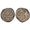 Image 1 : Princely States: Porbandar, British Preotectorate, copper dokdo, 7.86g, obverse brockage (lakhi)