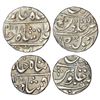 Image 1 : Princely States: Pratabgarh, Sawant Singh, silver rupee & ½ rupee, Devgadh mint. (2 coins)