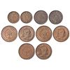 Image 1 : Princely States: Travancore, Bala Rama Varma II (1924-1949 AD), copper coins. (5 coins)