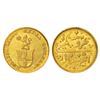Madras Presidency, Madras mint, later coinage, gold 5 rupees, ND (1820), PR 244, 3.90g.