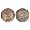 Madras Presidency, Soho mint, copper proof cash, AD 1803, Stevens EIC 5.149c, PR 213, 0.64g.