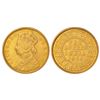 British India, Victoria Queen, gold 10 rupees (ten rupees), AD 1870, Calcutta mint, PR 28, 7.70g.