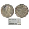 British India, Victoria Empress, silver ¼ rupee, AD 1893, Bombay mint, PR 428, GK 723.