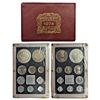 Image 1 : Republic India: 1974, Planned Families, Food for All, Proof set of 10 coins, Bombay mint, RB 41
