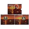 Image 1 : Republic India: 2013, 150th Birth Anniversary of Swami Vivekanand, Proof set of 2 coins, Kolkata