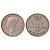 Image 1 : Foreign: Great Britain, Victoria (1837-1901 AD), copper ½ farthing, AD 1847, KM 738, 2.43g.
