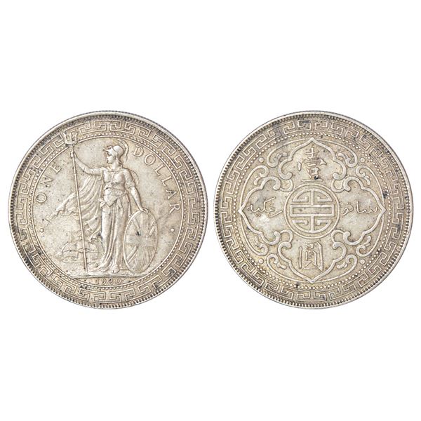 Foreign: Great Britain, trade coinage, silver dollar, 1930 AD, KM T5, 26.93g.