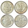 Image 1 : Foreign: United States of America, silver morgan dollar (2), 1882, KM 110. (2 coins)