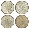 Image 1 : Foreign: United States of America, silver morgan dollar (2), 1882 & 1883, KM 110. (2 coins)