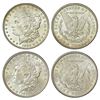 Image 1 : Foreign: United States of America, silver morgan dollar (2), 1884 & 1885, KM 110. (2 coins)