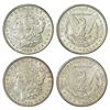 Image 1 : Foreign: United States of America, silver morgan dollar (2), 1890 & 1896, KM 110. (2 coins)