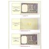 Image 5 : Paper Money: 1 rupee, set of 56 different notes, 1950 to 1994, different dates, types and signatures