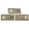 Image 1 : Paper Money: 10 rupees, full packet of 100 notes, boat series, S. Venkitaramanan, (birthday number)