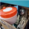 Image 2 : PC CROCK POT SLOW COOKER WITH BOX OF SALAD SPINNER, POWER BAR AND MORE