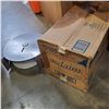 Image 1 : NEW CASE OF ACCLAIM 1PLY TOILET PAPER  6 ROLLS OF 4000FT WITH STAINLESS HOLDER RETAIL $199